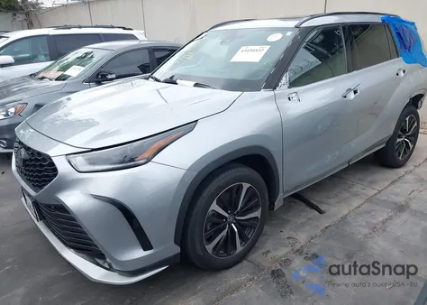 2021 Toyota Highlander Xse из США, поврежденный, VIN 5TDJZRAH1MS033062